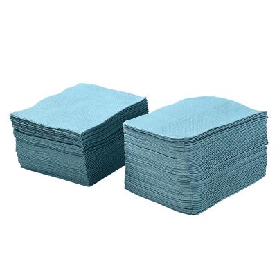 China Good quality green car stocked polishing cleaning cloth for industrial use for sale