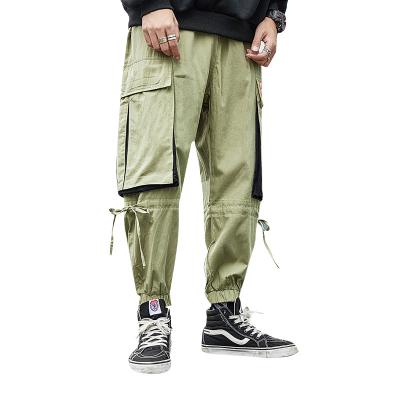 China Anti-wrinkle 2022 spring jumpsuits multi-pocket pants men's hip-hop sweatpants jogging custom men's jumpsuits men's sweatpants jumpsuits for sale