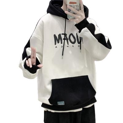 China Spring And Autumn In Stock Man Jacket And Coat Hot Sale Soft Cotton Men'S Breathable Empty Hoodie Plus Size Hoodies Product for sale