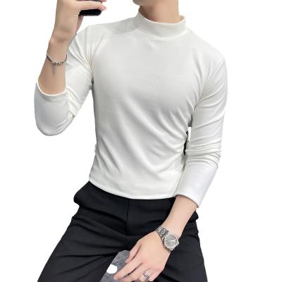 China 2022 New Hot Selling Custom Source Anti-Wrinkle Thermal And Knitwear Autumn Style T Long Sleeve For Man Polo Shirt Casual for sale