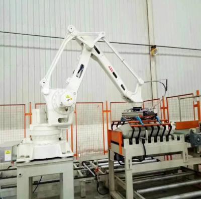 Cina Macchina automatica di Palletizer della borsa del sistema di Palletizer del robot 25 chilogrammi in vendita