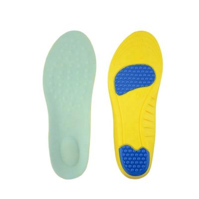 China Flat cushioned insole; Good Quality Design Wholesale Customized Insole Sports Shoes PU Material Contoured Sport Insoles for sale