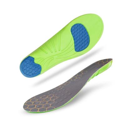 China Best All Day Comfort Prices 2021 Breathable Arch Support PU Sports Insoles for sale