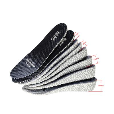 China Customized Soft Comfortable Foam Height Increaser Breathable Invisible Insoles for sale