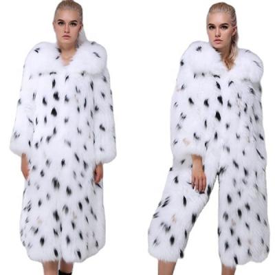 China New Design Autumn And Winter Warm Women Fur Coats Clothing Waterproof Long For Ladies for sale