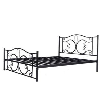 China Metal tube beds High Quality Metal Iron Folding Platform Bed for sale