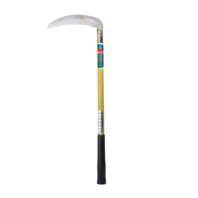 China Unrated Chinese Manufacturer Long Handle Harvesting Sickles for sale