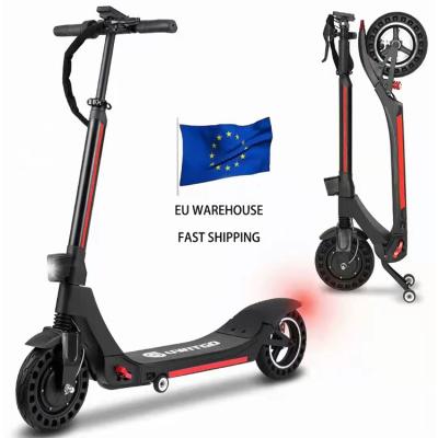 China Unisex EU Warehouse Germany 10 Inch Long Range 60km Foldable Electric Scooter With Seat For Adults for sale