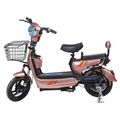 China Factory Wholesale Best Sale 350w 500w 48v Unisex Electric Bike Motorcycle Cheap Electric Scooter for sale