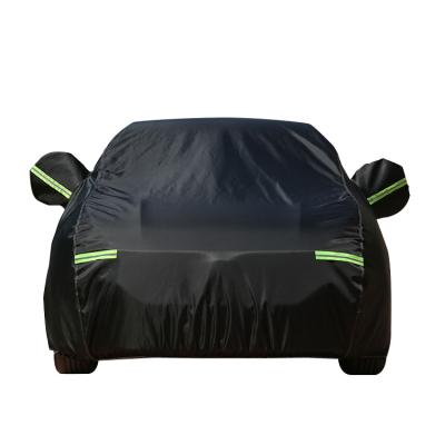 China Water Proof Auto Car Cover Suitable For SUV And Sedan Sun Shade Cover For Car Waterproof All Weather Resistant UV Protection for sale