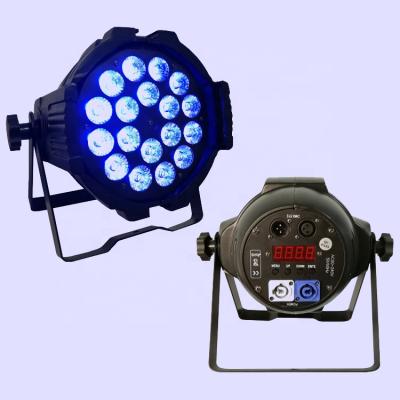 China 18pcs Step-Updated 8Watt 18*8 Watt Cameo Studio DMX PAR Spotlight 18 x 8W RGBA 4-in-1 LED Par Can for sale