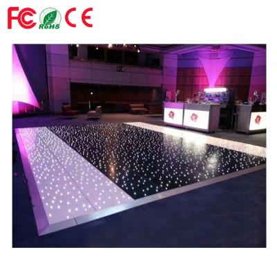 China 2ftx2ft Wireless Remote Control 2ftx4ft 14ftx14ft Starlit LED 16fx16ft Twinkle Dance Floor 60*60*6.3cm for sale