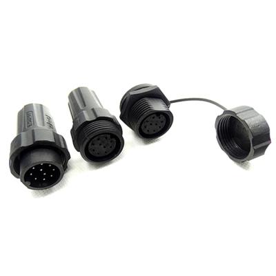 China IP68 2 Pin Power Plugs Waterproof Plastic Cable Wires Electrical Multi Connectors For Led Strip Light for sale