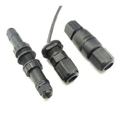 Κίνα Industrial panel mount coupler rj45 adapter extension IP68 Ethernet network waterproof connector for outdoor waterproof RJ45 connector προς πώληση