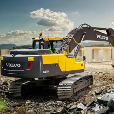 China Contruction Volvo 210 Excavator Cheap Sale 21 Ton Track Excavator Used Volvo 210 Excavator ec210 ec210d low price hot sale 90%new for sale