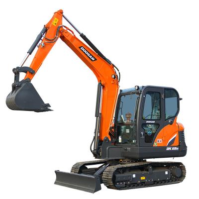 China Contruction Used Doosan DX60 Mini Excavator Doosan DX60 Mini Excavator Doosan 5.6t Excavators Made In Korea for sale