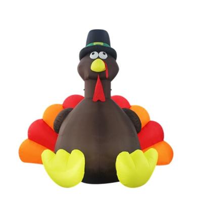 China Holiday Yard Decoration Christamas Home Decoration 8FT Inflatable Turkey for sale