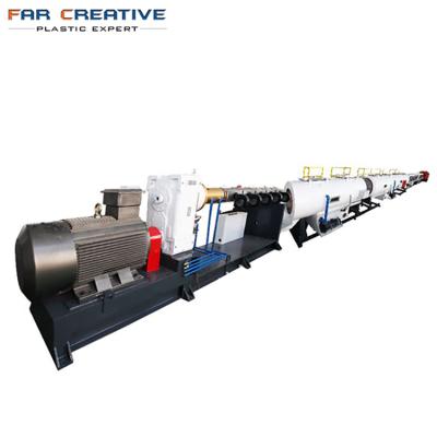 China PIPE Customized Single Screw Extruder Recycling PP PVC PE Pipe Extrusion Line for sale