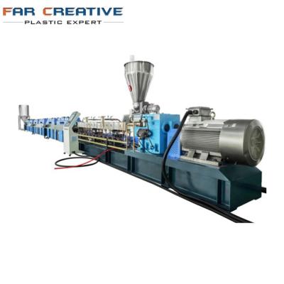 China Factory 300 - 400Kg / H Granulating Machinery Biodegradable Recycling Pellet Make Machine With Great Price for sale