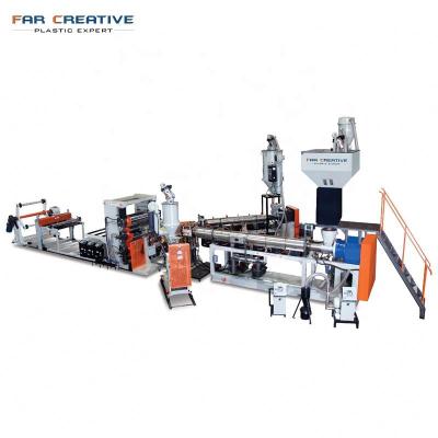 China Brand New PP Sheet Pet Sheet Extruder Machine For Thermoforming Plastic Sheet Making Machine With Low Price for sale