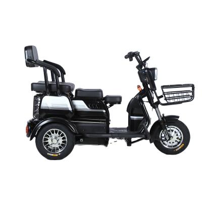 China Cheap Brand New 800w Three Wheels Passenger Bicycle E-tricycle Electric Scooter Tricycle For Adults for sale