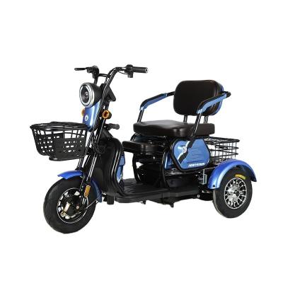 China High Quality Passenger 500w Three Wheels Electric Bicycle E-tricycle Scooter Tricycle For Adults for sale