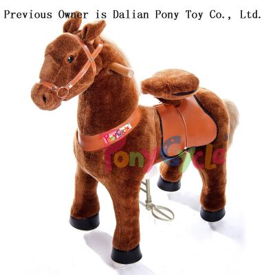 China Ride On Toy Ponycycle Mechanical Walking Horse Toy Kids Pedal Horse for sale