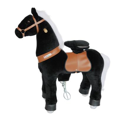 China Ride on Toy Ponycycle Fun Riding Toy Installation Plush Horse Toy for sale