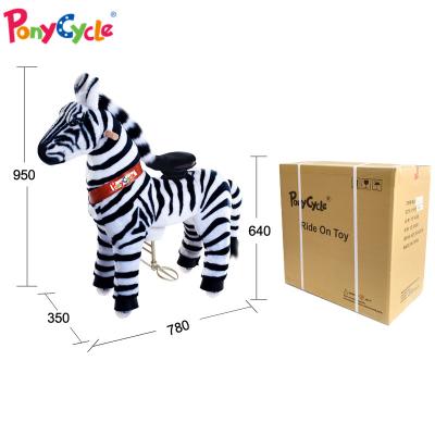 China Ride on Toy Dalian Pony Toy Company School or Kindergarten Walking Mechanical Horse Pony for sale