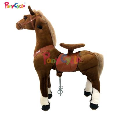 China Ride On Toy Pony Adult Mechanical Horse Large Toy Horse Scooter Cycle for sale