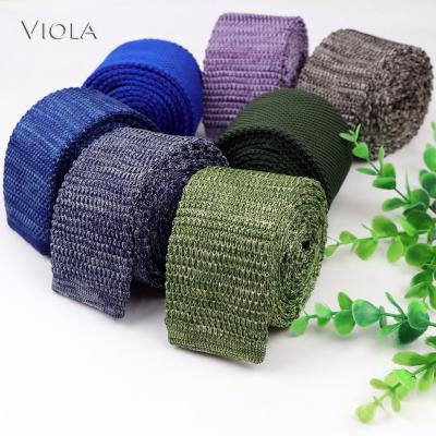 China Men's Red Sea Tie Fashion Tie Armor Neckerchief Gift Fashion Accessory Solid Knitted Slim Slim Army Green Tuxedo Suit Concise Blue Party for sale