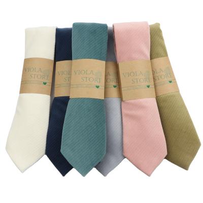 China Soft Solid Pink Navy Blue Green Soft Solid Pink Tie 7cm Velvet Touch Skin Touch Necktie 7cm Mens Wedding Tuxedo Suit Tie Gift Neckerchief Baby Nice Baby Fashion Green Blue for sale