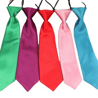 China Classic Beautiful Children Fashion Solid Colorful Neck Ties Suits Burgundy Red Pink Blue Wedding Party Dinner Uniform Burgundy Fashion Bow Ties for sale