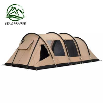 China Breathable SEA PRAIRIE Outdoor Camping Thickened Foldable Soccer Fans Tent With Team Flag Football Club Tent World Cup Fans Tent for sale