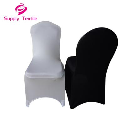 China Simple Elegant Lycra Spandex Stretch Chair Cover Fancy Chair Covers For Weddings for sale