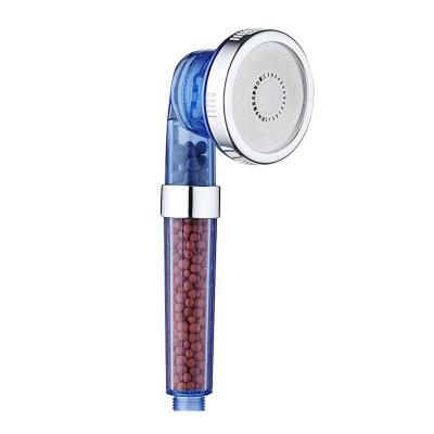 China Without Switch Bathroom Shower 3 Modes Adjustable Shower Head Water Saving Anion Filter Shower SPA High Pressure Nozzle for sale