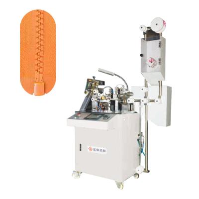 China Zipper ZYN auto combining machine for nylon zipper (no slider nylon zipper) for sale