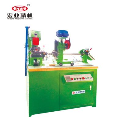 China Automatic Nylon Zipper ZYN Stop (Thread) Zipper Gaping And Bottom Machine for sale