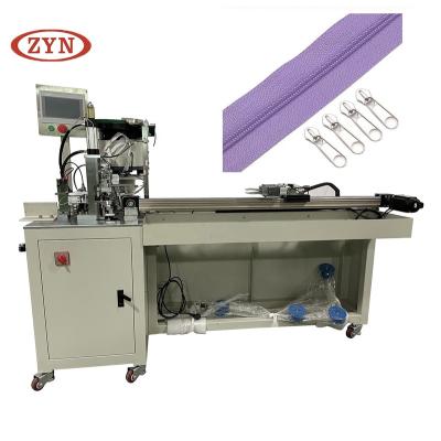 China Garment Shops ZYN Slider Rack And Zipper Cutting Machine for sale