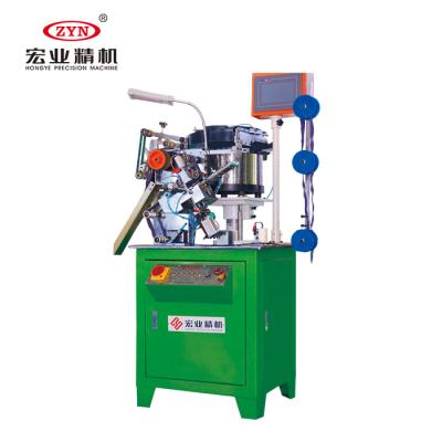 China Wholesale zipper puller slider set machine making manual insertion machain Wenzhou hongye munting hy133n for sale