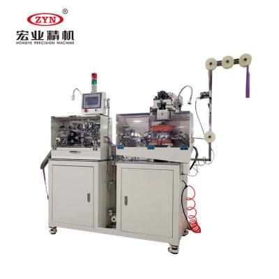 China Automatic Plastic Teeth Zipper ZYN Zipper Gaping And Clean Machine for sale