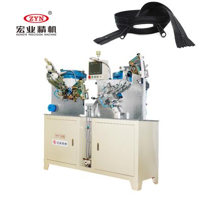 China Zipper Zipper Making Machine Fully Automatic Slider For Nylon Zipper Video Support for sale