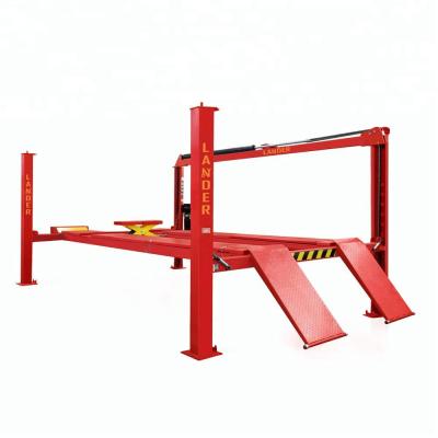 China For Wheel Alignment 4000kgs/8800lbs Chain Four Post Alignment Car Lift for sale