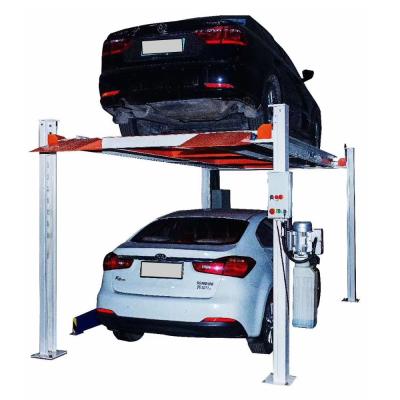 China Cheap Car Parking Lot And CE Approved Customized 4 Post Parking Lifts For Sale for sale