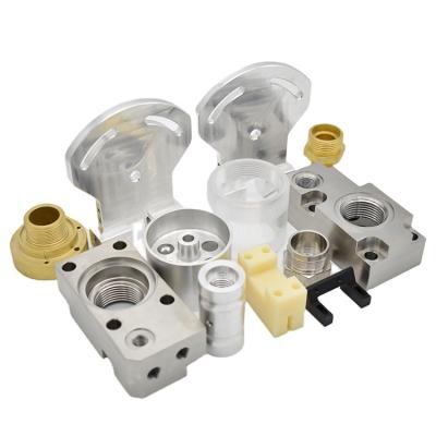 China Custom High CNC Aluminum/Brass/6061 Stainless Steel Resume Aluminum Fittings Machine Parts List for sale