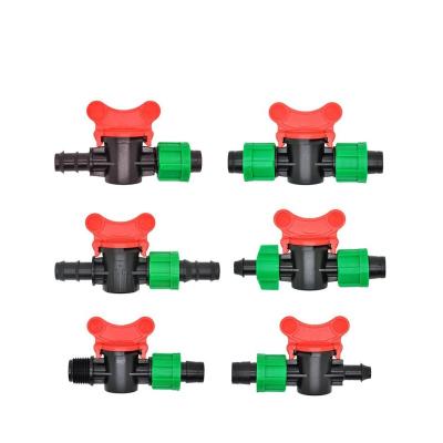 China Irrigation System Irrigation System Fittings Male Thread Drip Irrigation Tape Valve for sale