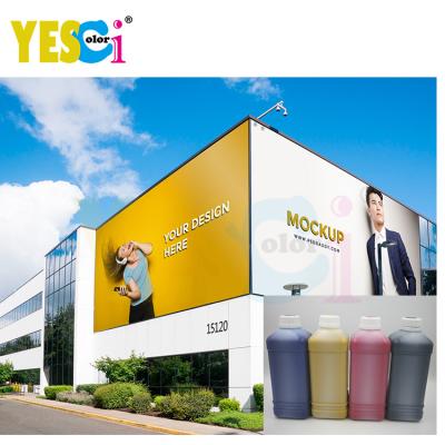 China For Wide Format Printer Yes-Colorful Eco-solvent Dye Ink SS2 White Ink For Mimaki JV3 Printhead Machine Digital Printer Factory Sale Price for sale