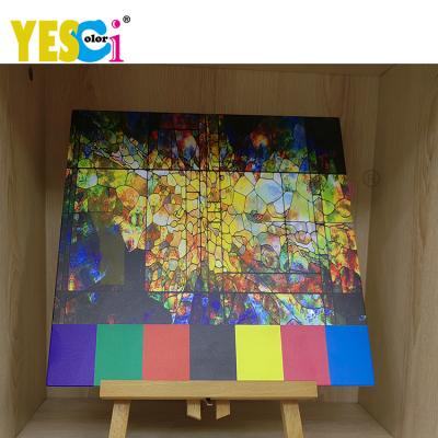 China For Yes-Colorful LED UV Ink Wide Format Hard Curable Printer Ink For 1201/GAMA 33 XAAR Pirnterhead On Glass And Epson PVC Printhead for sale