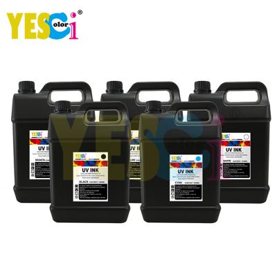 中国 For Wide Format Printer Yes-Colorful Special LED UV HARD INK For RICOH GEN 6 GEN 5 FOR KONICA 5693 Series Printhead Flatbed Printer Glass PVC Ceramic 販売のため