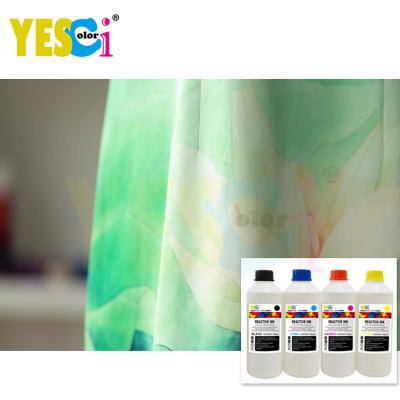 China For wide format printer Yes-Colorful Full suitable for kyocera printerhead reactive ink for wool cotton silk printing for sale